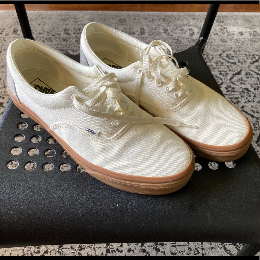 Vans Era white/off-white with gumsole size 11.5
